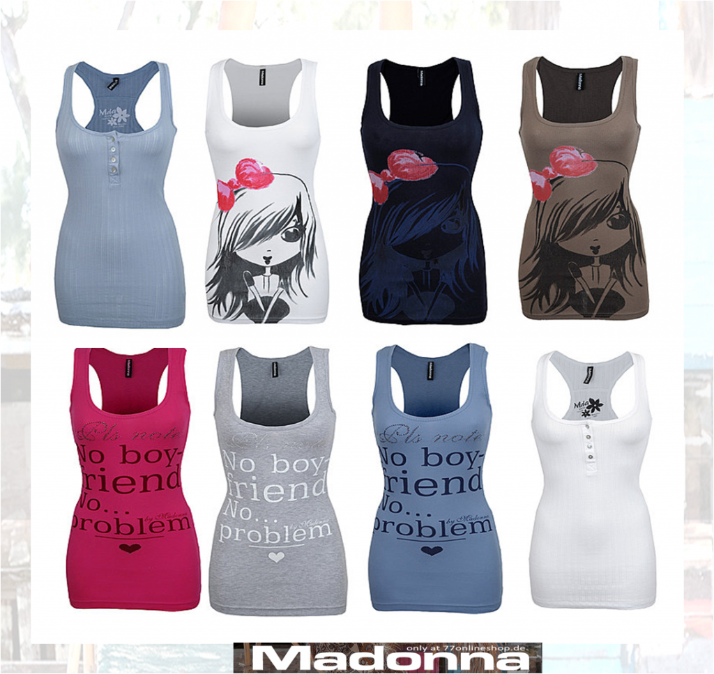 Madonna Fashion Neue Tops von Madonna