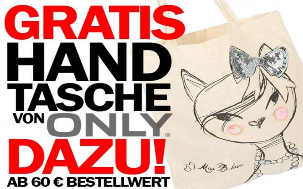 ONLY Handtasche gratis
